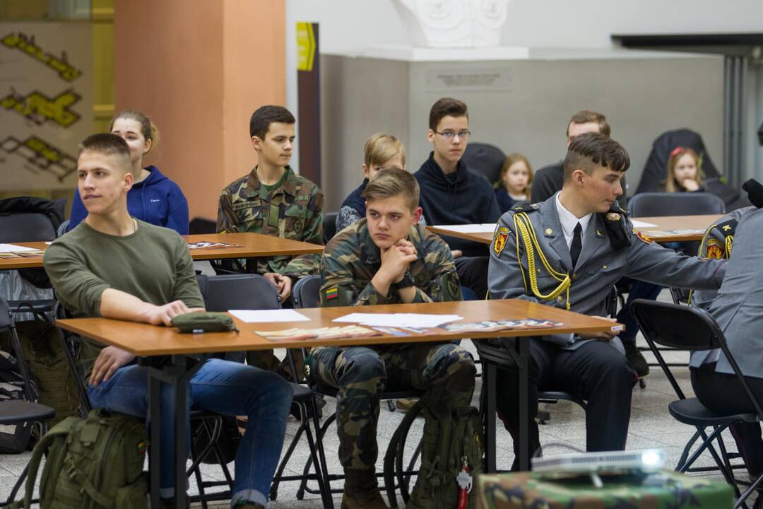 Šaulių viktorina Karo muziejuje