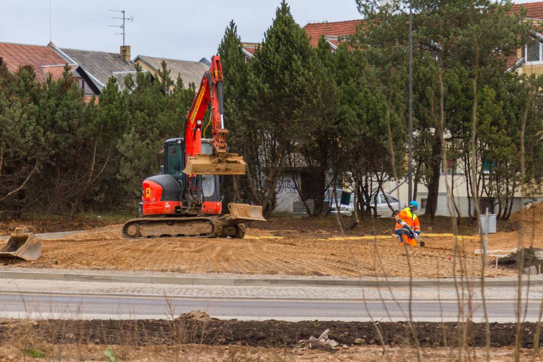 Automobilių eismas Amalių tuneliu