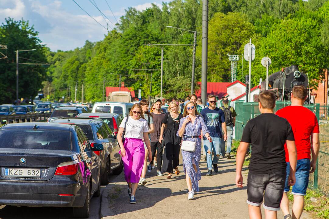 Inovatyvi ekspozicija Kauno geležinkelio tunelyje