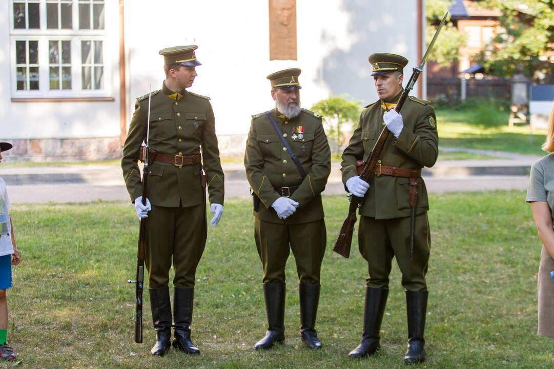 Iškelta Lietuvos šaulių sąjungos vėliava