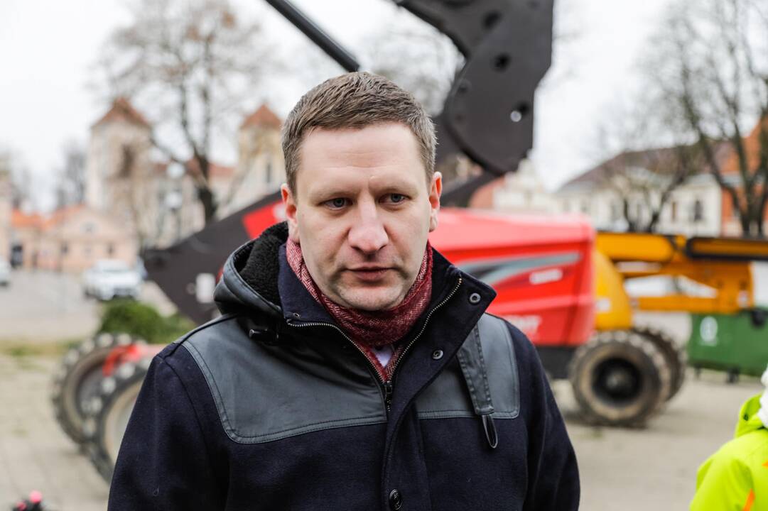 Kauno kalėdinės eglutės pristatymas