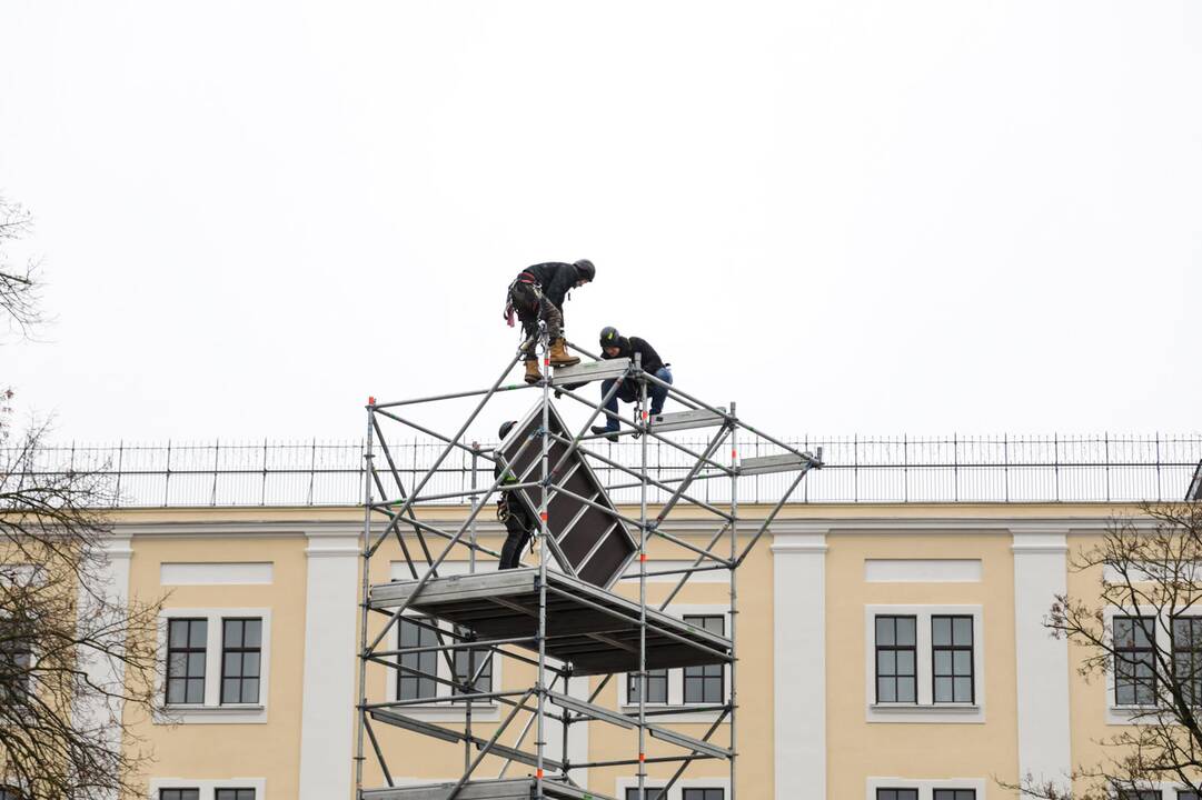 Kauno kalėdinės eglutės pristatymas