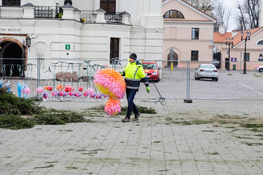 Kauno kalėdinės eglutės pristatymas