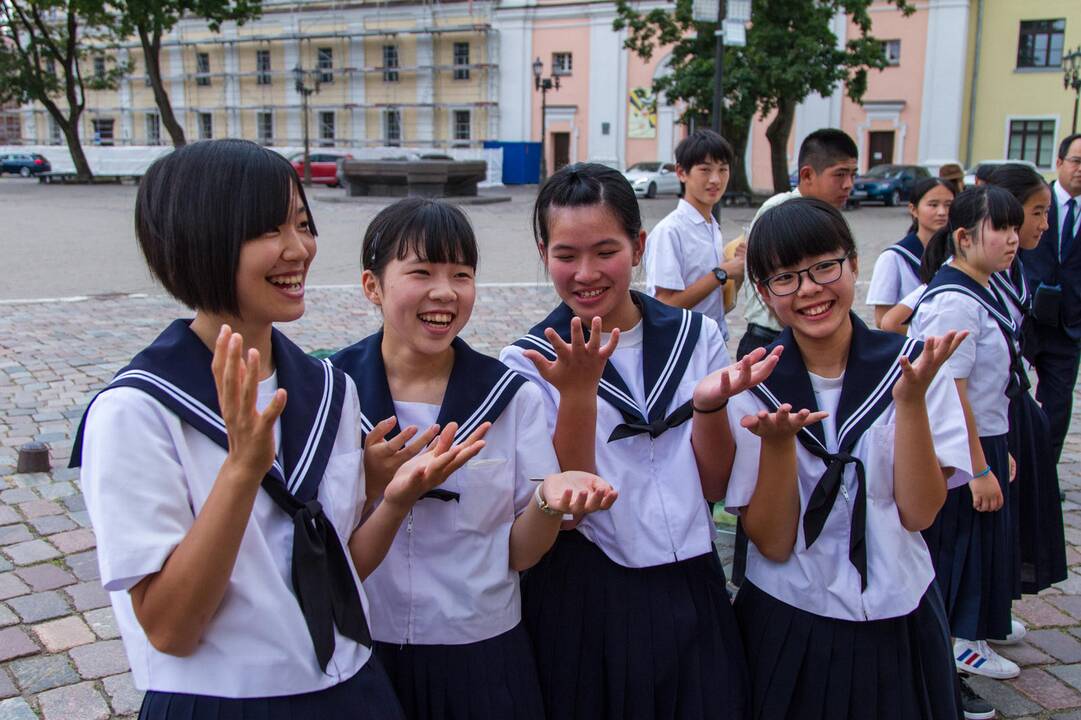 Kauno rotušėje – svečių delegacija iš Japonijos