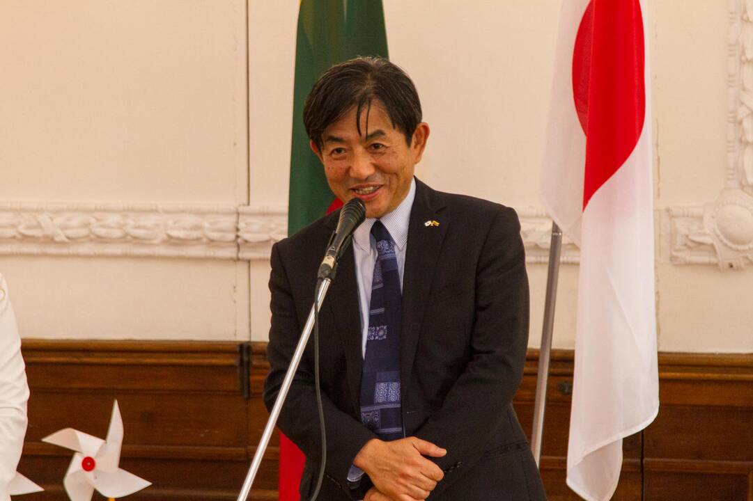 Kauno rotušėje – svečių delegacija iš Japonijos