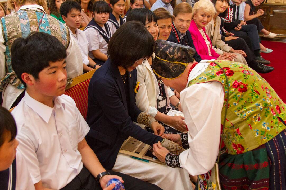 Kauno rotušėje – svečių delegacija iš Japonijos