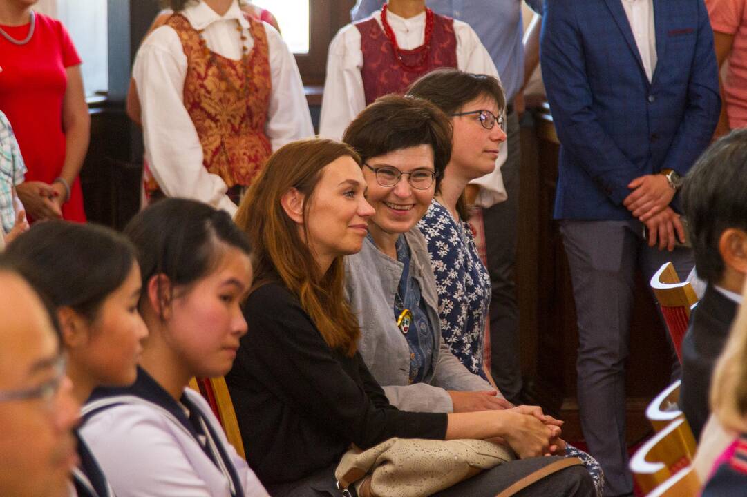 Kauno rotušėje – svečių delegacija iš Japonijos