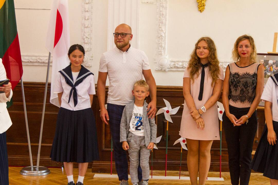 Kauno rotušėje – svečių delegacija iš Japonijos