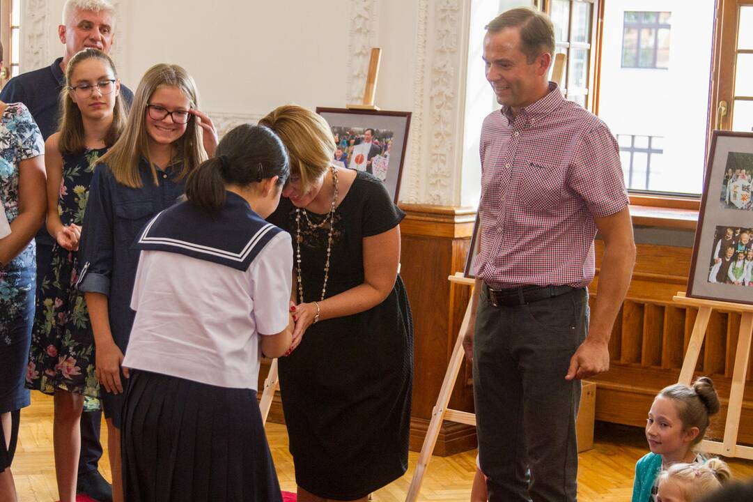 Kauno rotušėje – svečių delegacija iš Japonijos
