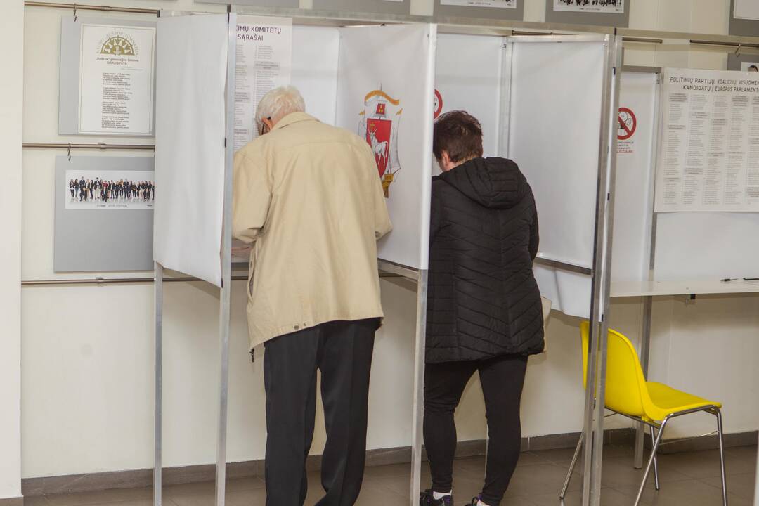Lietuvos prezidento ir EP atstovų rinkimai Kaune