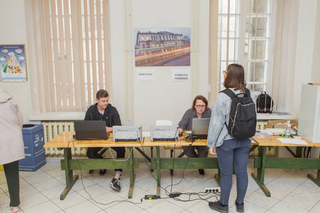 Lietuvos prezidento ir EP atstovų rinkimai Kaune