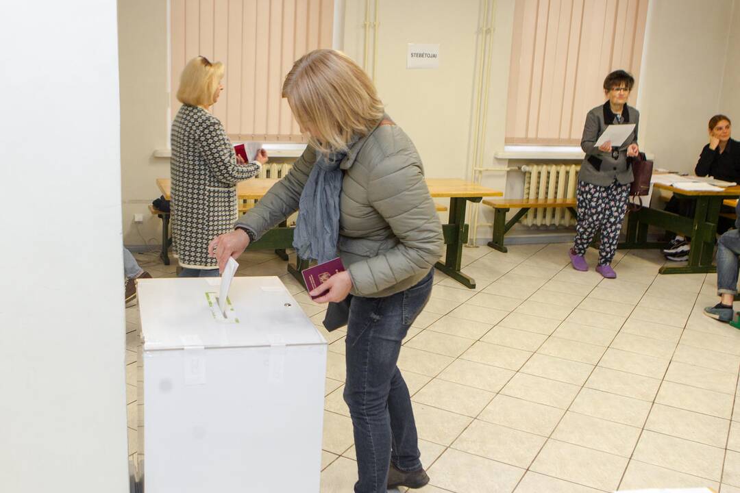 Lietuvos prezidento ir EP atstovų rinkimai Kaune