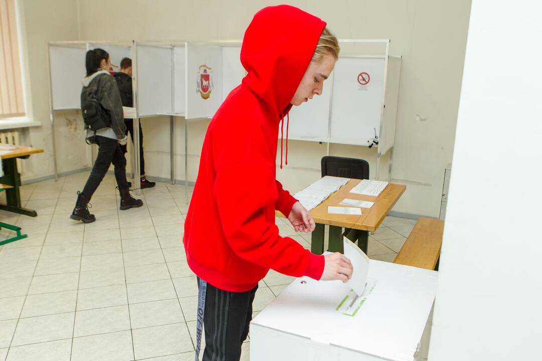 Lietuvos prezidento ir EP atstovų rinkimai Kaune