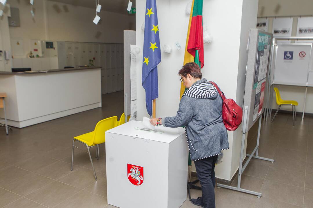 Lietuvos prezidento ir EP atstovų rinkimai Kaune