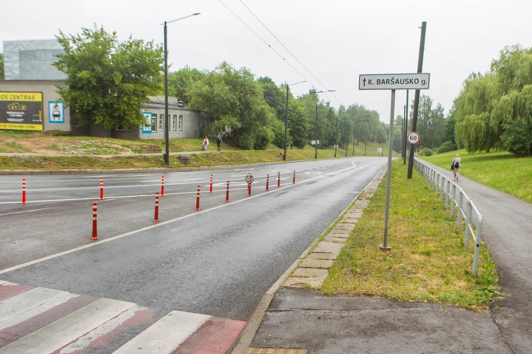 Pažeistas dujotiekis R. Kalantos gatvėje