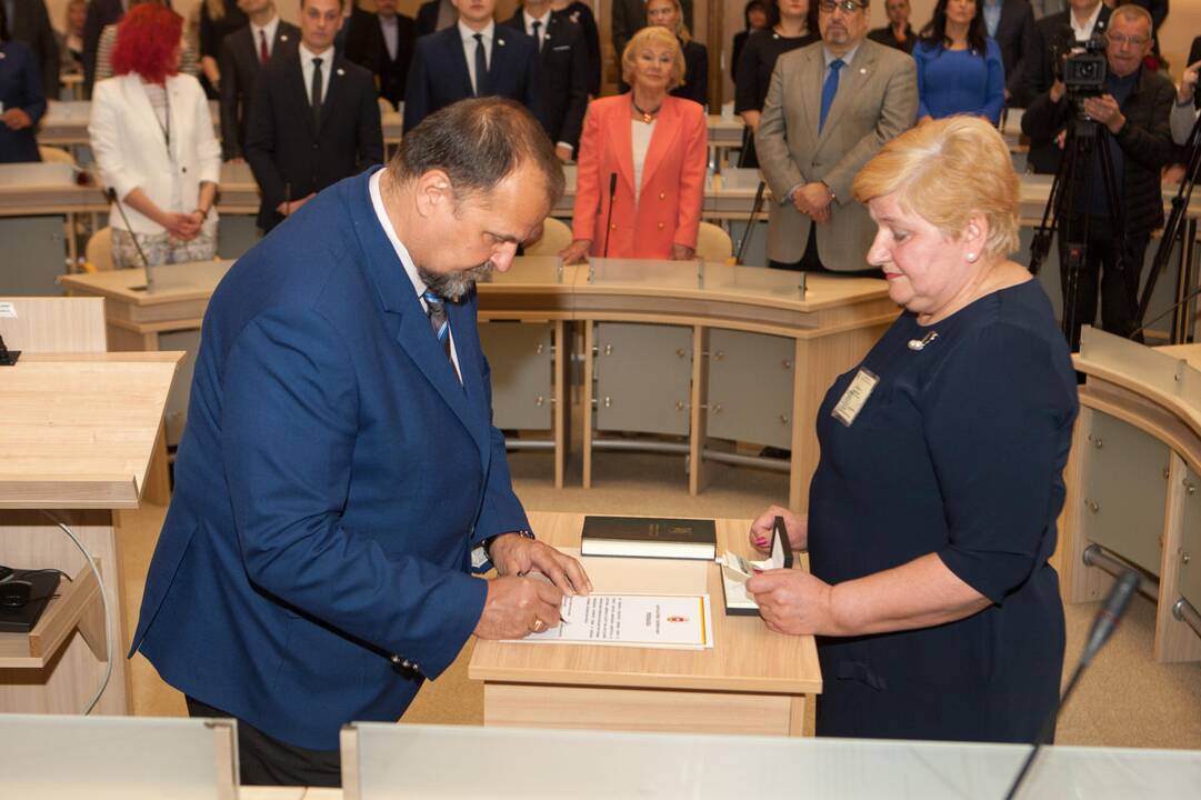 Prisiekė nauja Kauno miesto taryba