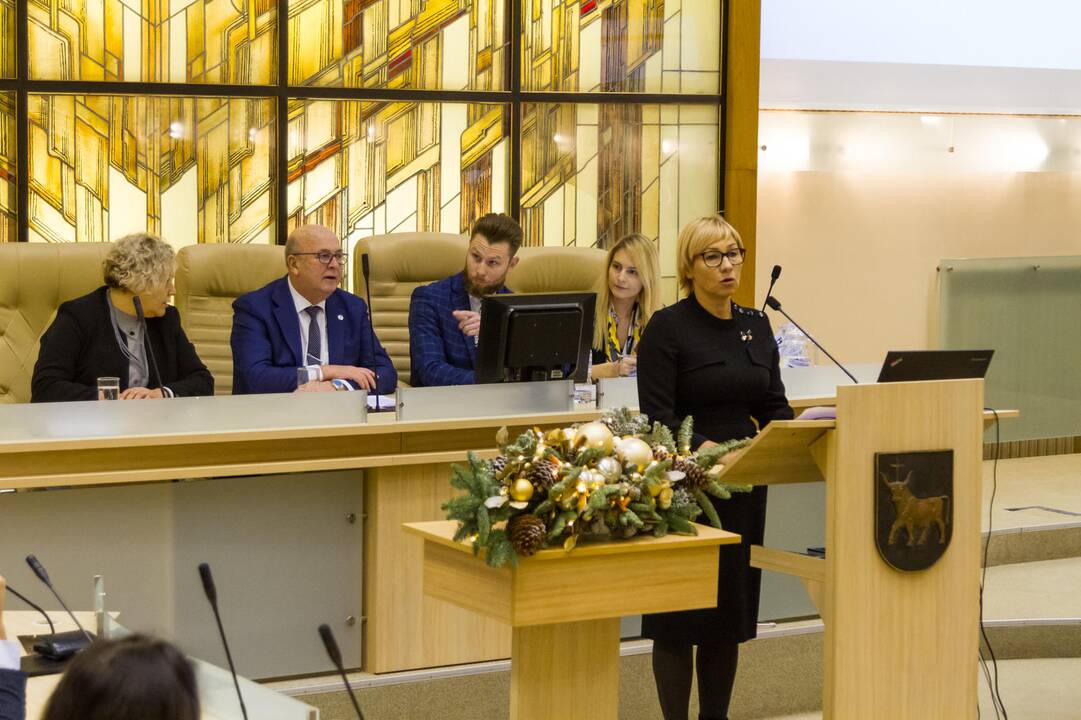 Kauno miesto tarybos posėdis (2019 gruodis)