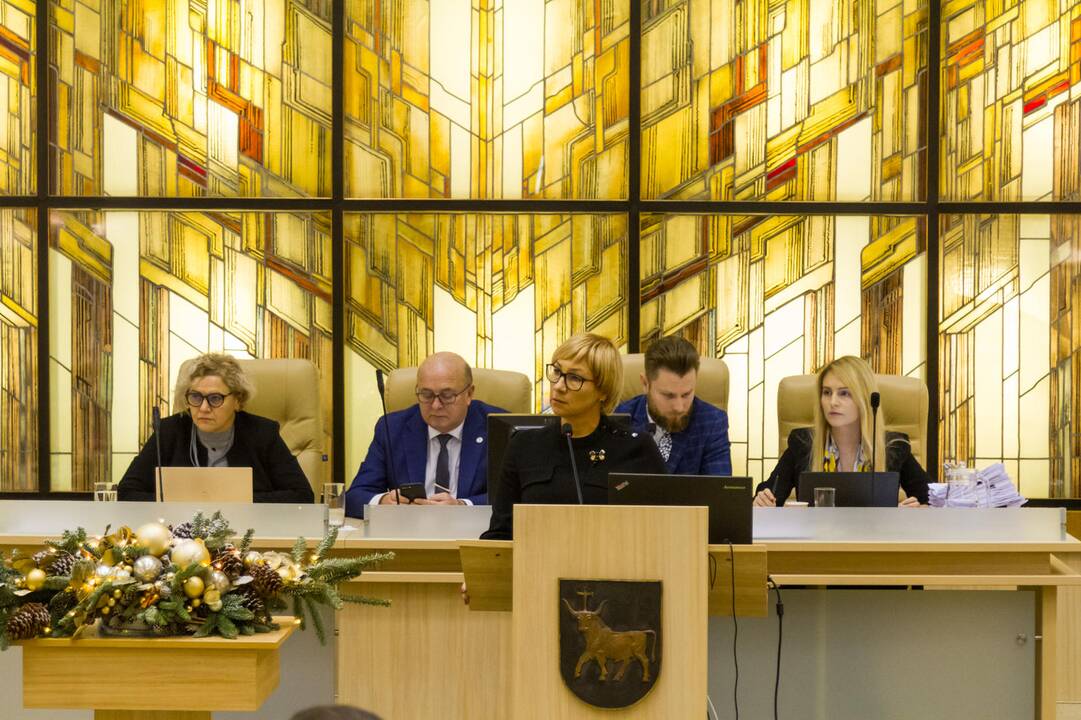 Kauno miesto tarybos posėdis (2019 gruodis)