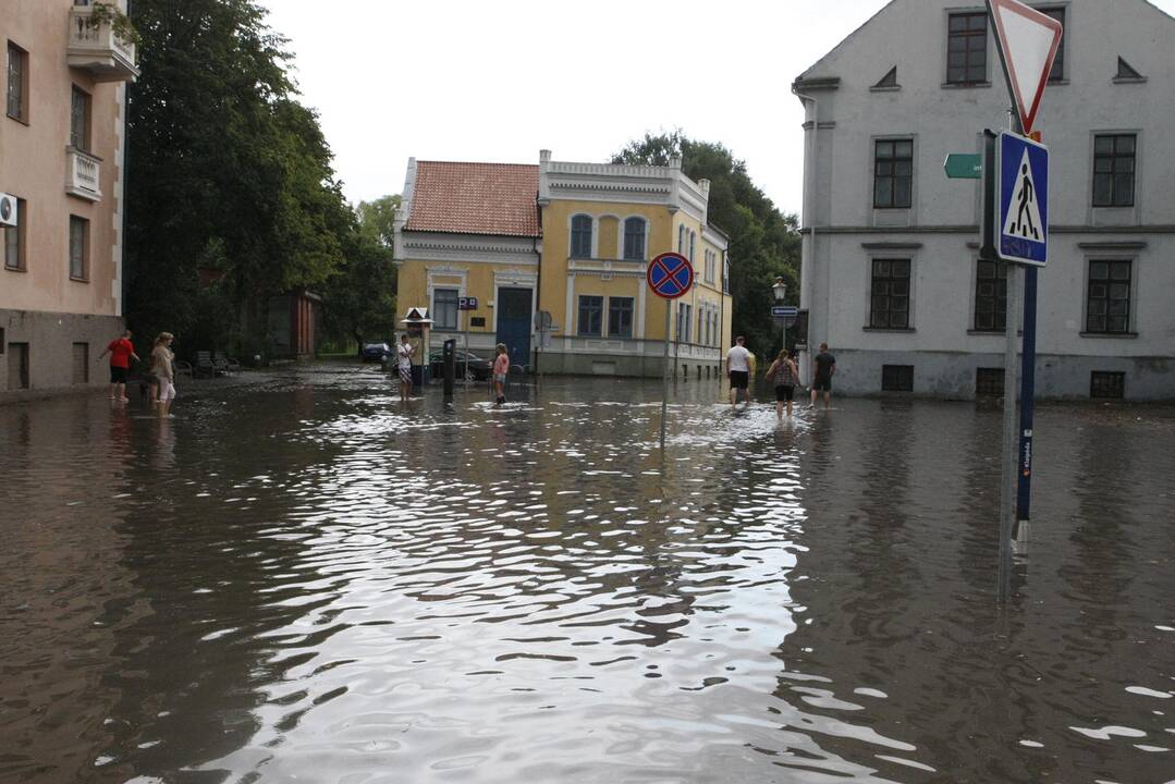 Klaipėdai – potvynių grėsmė