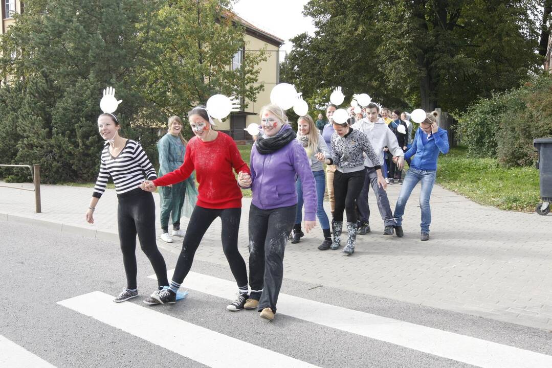 Miesto centre vyks Klaipėdos universiteto pirmakursių krikštynos