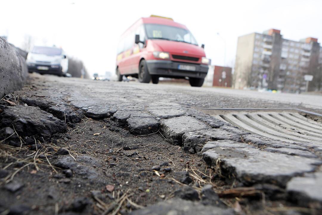 Uostamiesčio gatvėse duobių bus mažiau