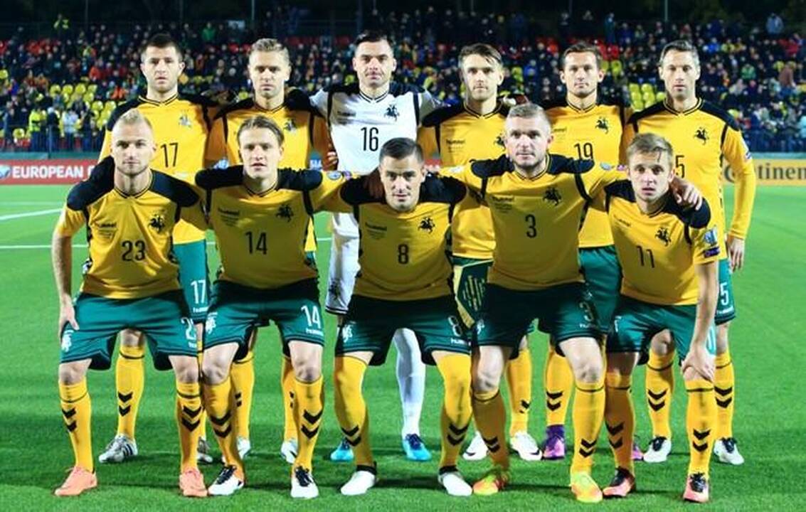 Futbolo rinktinės sudėtyje – vienas naujokas