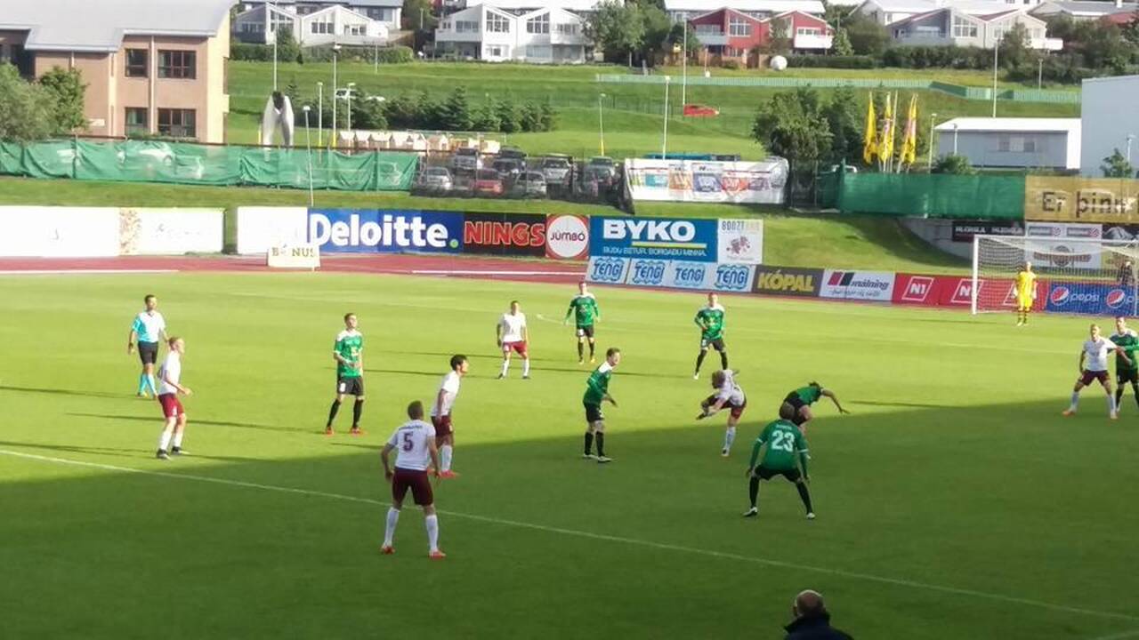 M. Grigaravičiaus įvartis Europos futbolo lygos rungtynėse