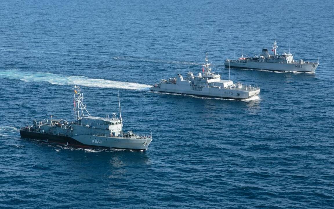 Lietuvos karinis laivas dalyvavo NATO pratybose