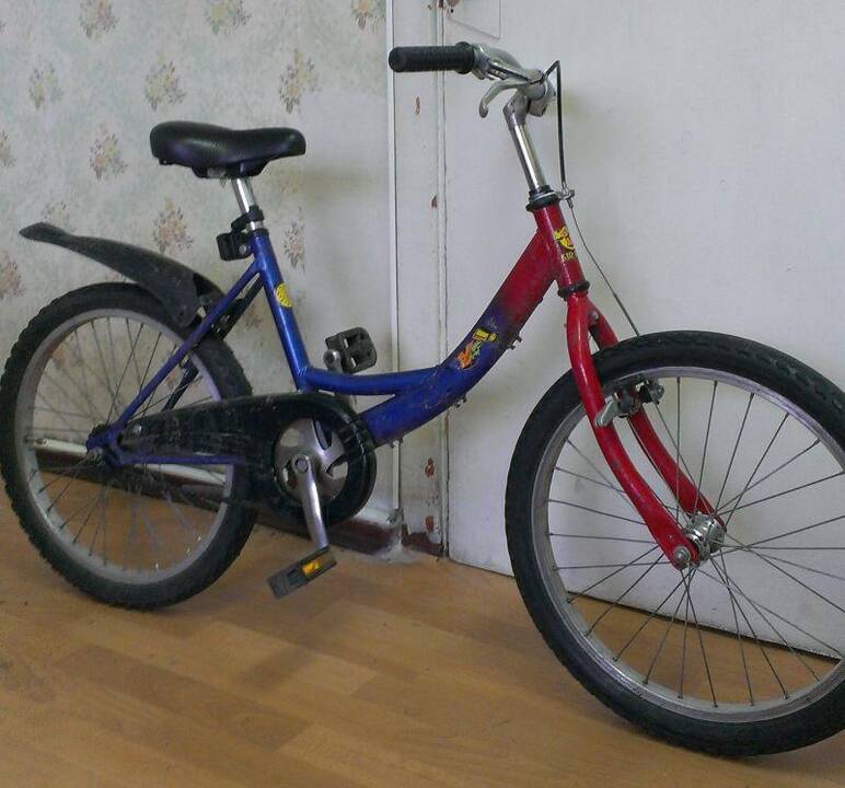 Ieškomas vaikiško dviračio savininkas