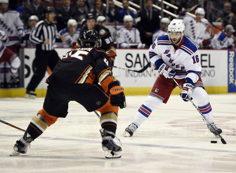 "Rangers" ledo ritulininkai papildė NHL čempionato lyderių gretas