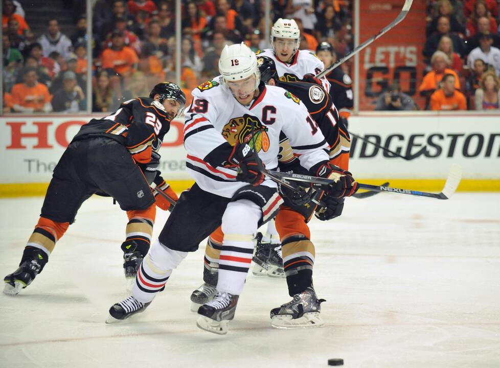 "Ducks" – per žingsnį nuo NHL Vakarų konferencijos čempionų titulo