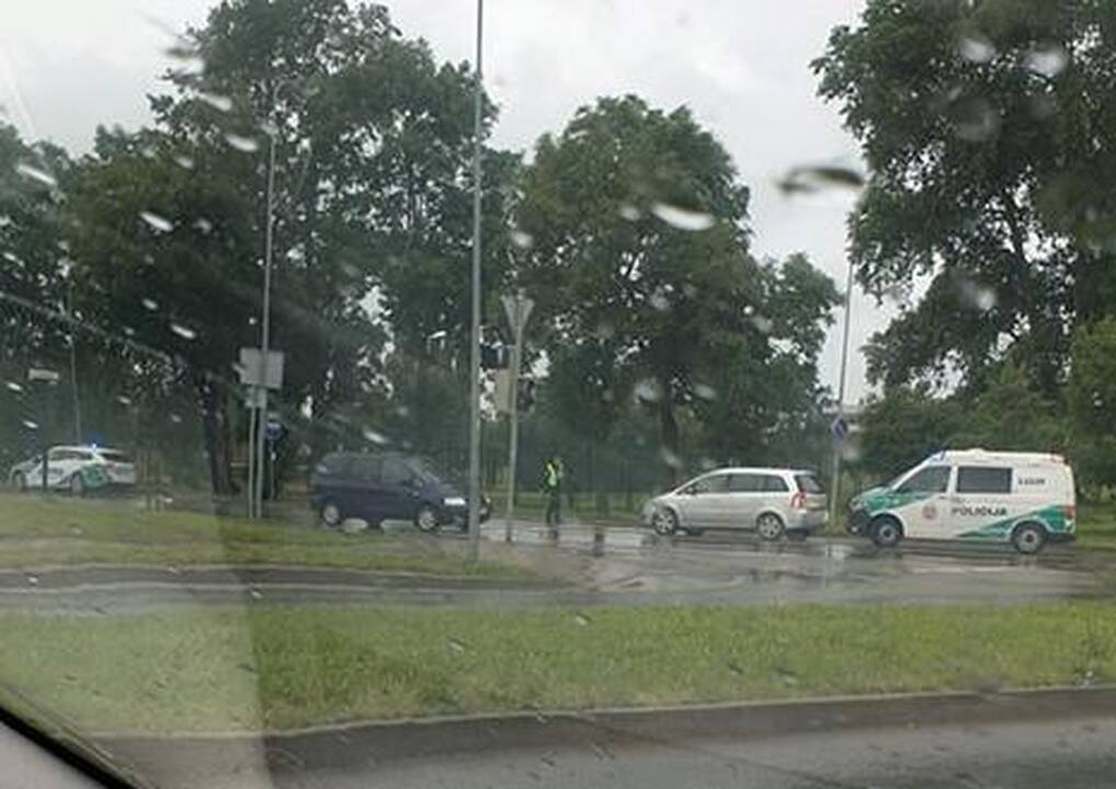 Į uostamiesčio ligoninę pristatytas automobilio sužalotas žmogus