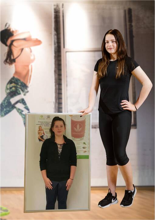 Pasiekimai: didžiuotis tikrai yra kuo – laikydamasi trenerio ir mitybos specialistės parengtos individualios programos Gabija atsikratė 30 kilogramų.