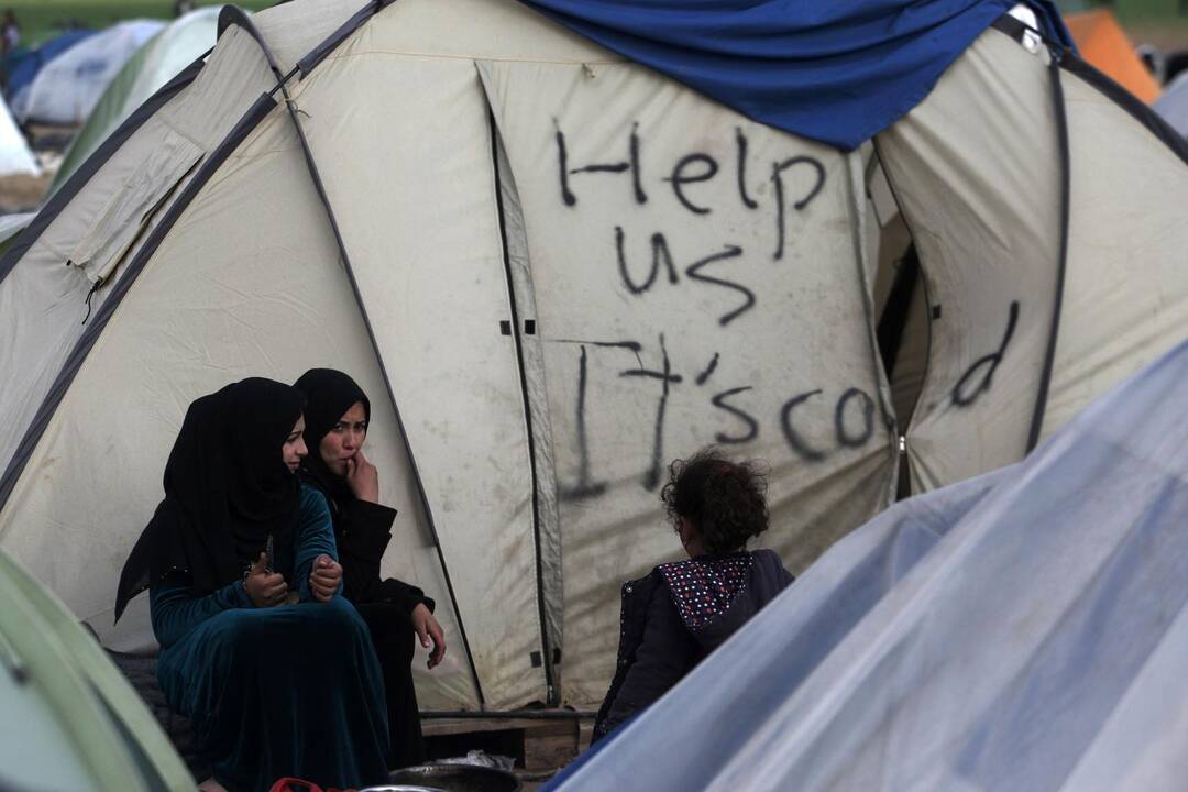 Graikijoje pradedama intensyvi migrantų evakavimo operacija