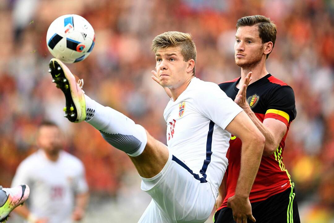 Belgijos futbolo rinktinės pergalė kontroliniame mače
