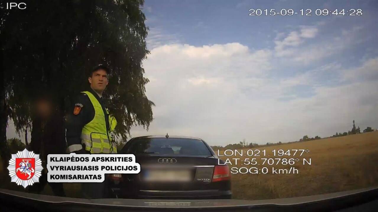 Pareigūnai sulaikė neblaivų bėglį