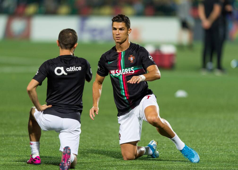Futbolas: Lietuva – Portugalija 1:5