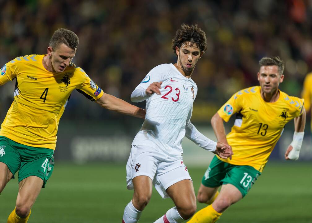 Futbolas: Lietuva – Portugalija 1:5