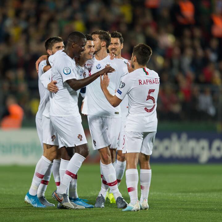 Futbolas: Lietuva – Portugalija 1:5