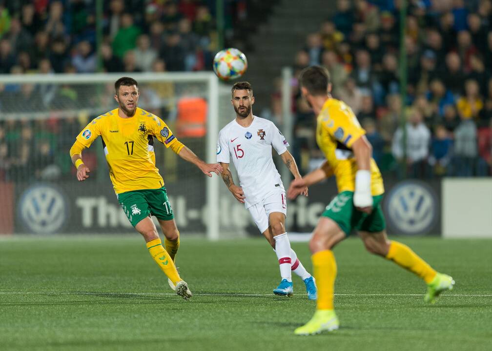 Futbolas: Lietuva – Portugalija 1:5