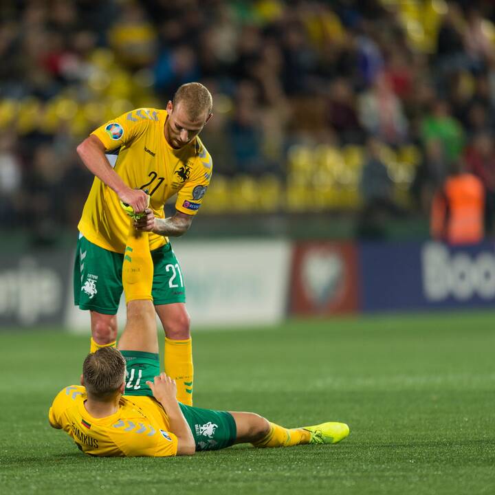 Futbolas: Lietuva – Portugalija 1:5