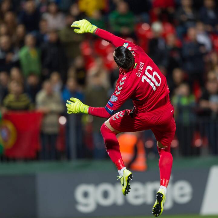 Futbolas: Lietuva – Portugalija 1:5
