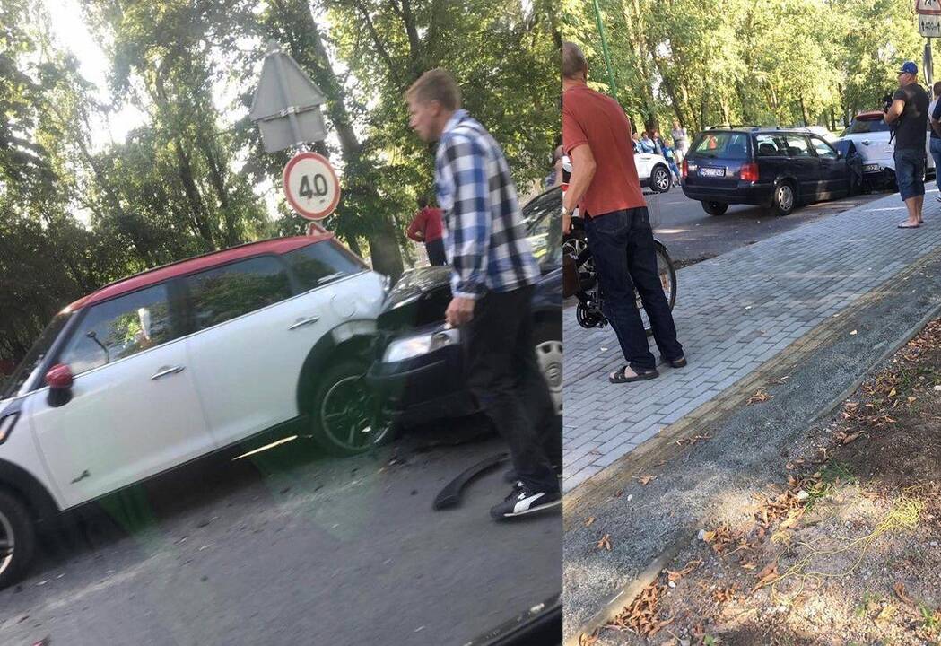 Girtas vairuotojas gatvėje kėlė sumaištį