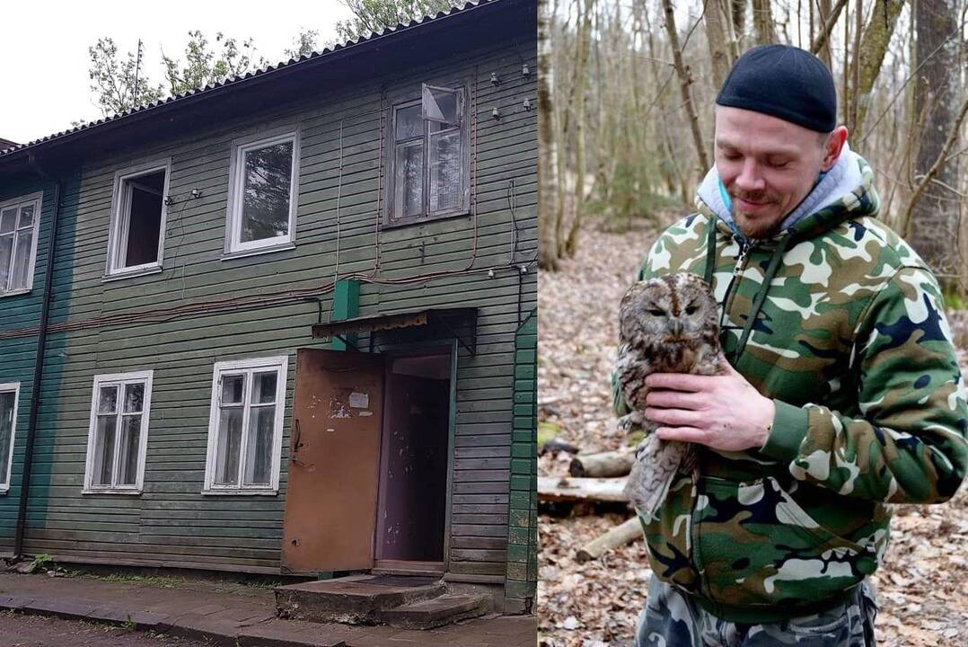Šio namo antrajame aukšte rastas nužudytas Norbertas Narmontas.