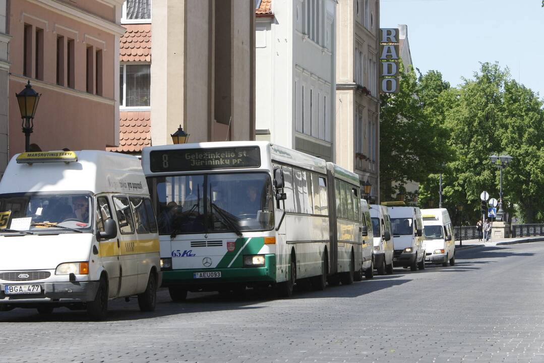 "Vilties bėgimas" trikdys eismą