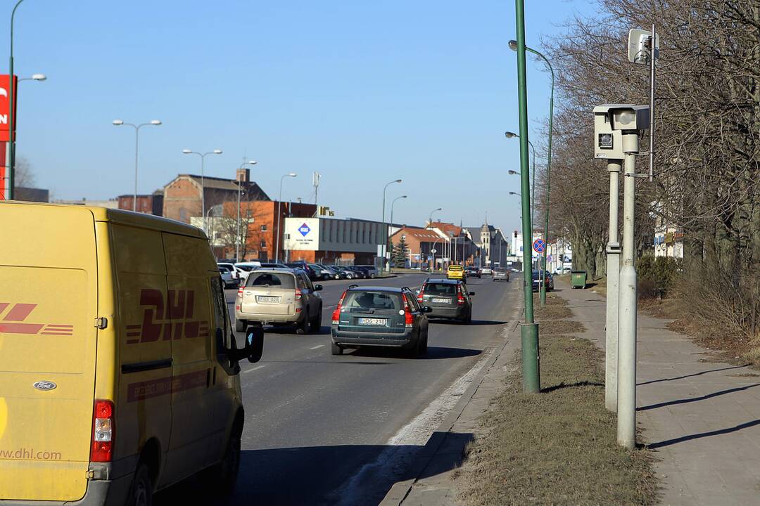 Matuokliai uostamiestyje "šaudo" dažniau