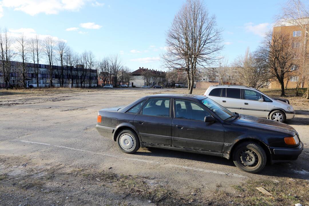 Planai: Birutės gatvėje, teritorijoje, kur buvo šaudykla, norima įrengti automobilių stovėjimo aikštelę.