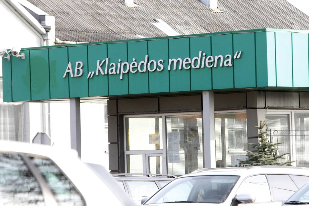 „Klaipėdos medienoje“ degė elektros pastotė