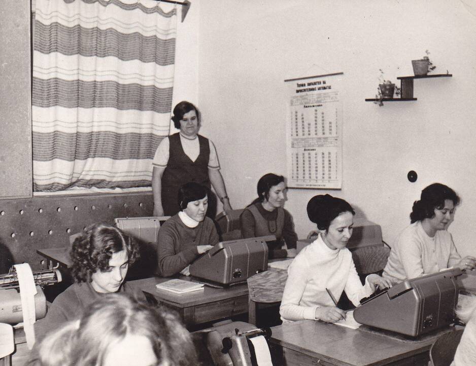 Atsidavimas: Klaipėdos apskaitos mokyklai A.Gajauskaitė-Dulinskienė atidavė 40 savo gyvenimo metų.