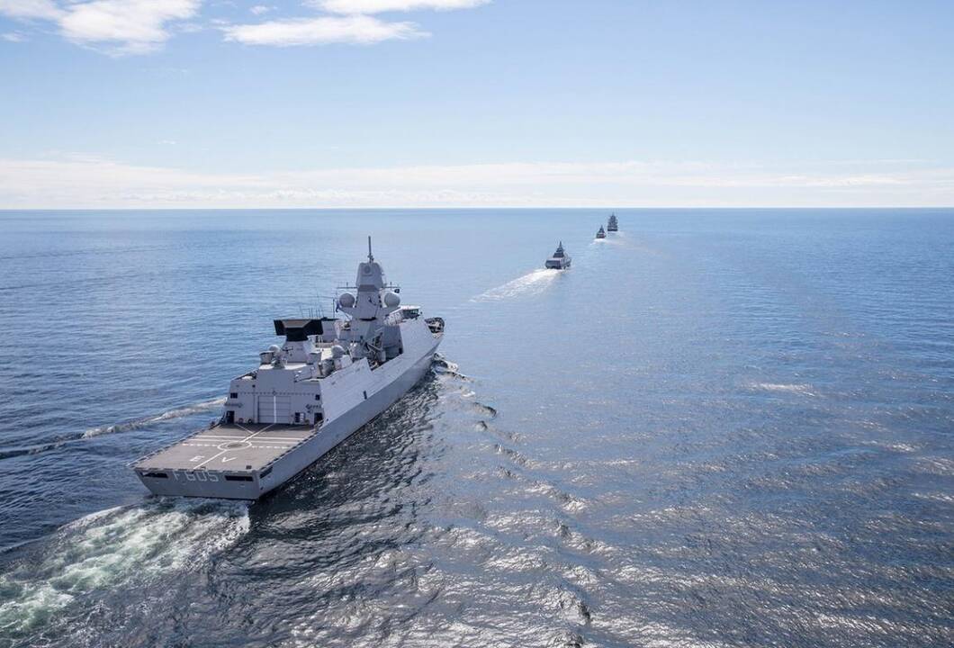 Į uostą atplauks NATO kovinių laivų grupė
